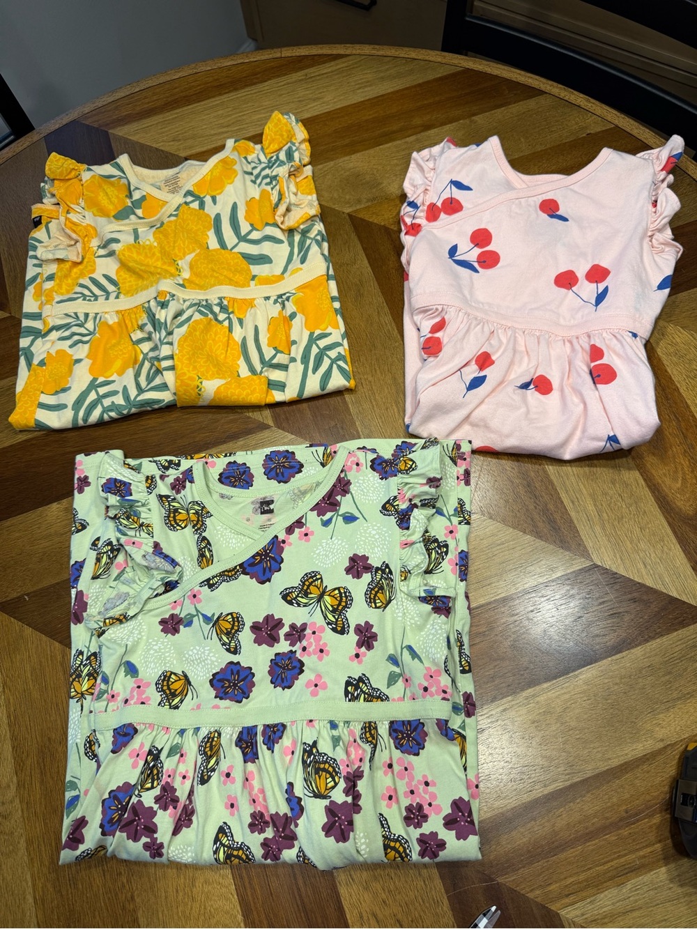 Tea Collection lot of 3 dresses (flaw) size 7/8
